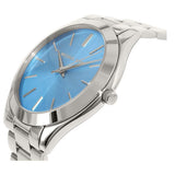 Michael Kors Runway Blue Dial Silver Steel Strap Watch for Women - MK3292 Authentic Buy Shop Now