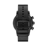 Emporio Armani Dress Chronograph Black Dial Black Leather Strap Watch For Men - AR1918 Authentic Buy Shop Now