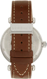 Versace Greca Sport Analog Blue Dial Brown Leather Strap Watch For Men - VEZ300121 Authentic Buy Shop Now