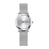 Calvin Klein Minimal White Dial Silver Mesh Bracelet Watch for Women - K3M231Y6 Authentic Buy Shop Now