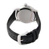 Burberry Classic Round Cream Dial Black Leather Strap Watch for Men - BU10008 Authentic Buy Shop Now