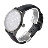 Burberry The Classic Round Horseferry Black Dial Black Leather Strap Watch for Men - BU10010 Authentic Buy Shop Now