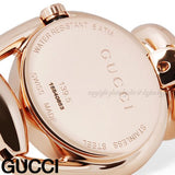 Gucci Horsebit Collection Diamonds Mother of Pearl Dial Rose Gold Steel Strap Watch For Women - YA139508 Authentic Buy Shop Now
