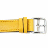 Coach Delancey White Dial Yellow Leather Strap Watch for Women - 14502882 Authentic Buy Shop Now