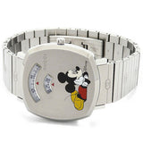 Gucci Grip x Disney Quartz Silver Dial Silver Steel Strap Unisex Watch - YA157419 Authentic Buy Shop Now