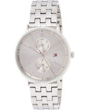 Tommy Hilfiger Jenna Quartz White Dial Silver Steel Strap Watch for Women - 1782068 Authentic Buy Shop Now
