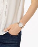 Versace V-Twist White Dial White Leather Strap Watch for Women - VELS00419 Authentic Buy Shop Now
