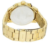 Guess Mini Sunrise Quartz Blue Dial Gold Steel Strap Watch For Women - W0448L6 Authentic Buy Shop Now