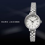 Marc Jacobs Sally White Dial Silver Steel Strap Watch for Women - MBM8642 Authentic Buy Shop Now