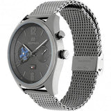 Tommy Hilfiger Deacon Multifunction Black Dial Black Mesh Bracelet Watch for Men - 1791546 Authentic Buy Shop Now