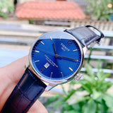 Tissot Chemin Des Tourelles Powermatic 80 Blue Dial Blue Leather Strap Watch for Men - T099.407.16.047.00 Authentic Buy Shop Now