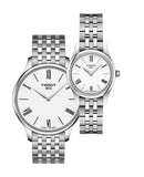 Tissot T Classic Tradition 5.5 White Dial Watch For Men - T063.409.11.018.00 Authentic Buy Shop Now
