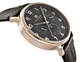 Tommy Hilfiger Daniel Black Dial Brown Leather Strap Watch for Men - 1710379 Authentic Buy Shop Now