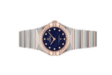 Omega Constellation Quartz Diamonds Blue Dial Two Tone Steel Strap Watch for Women - 131.25.25.60.53.002 Authentic Buy Shop Now
