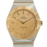 Omega Constellation Manhattan Yellow Dial Two Tone Steel Strap Watch for Women - 131.20.28.60.08.001 Authentic Buy Shop Now