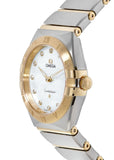 Omega Constellation Manhattan Mother of Pearl Dial Two Tone Steel Strap Watch for Women - 131.20.28.60.55.002 Authentic Buy Shop Now