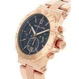 Michael Kors Bel Aire Blue Dial Rose Gold Steel Strap Watch for Women - MK5410 Authentic Buy Shop Now