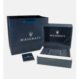 Maserati Epoca Chronograph Black Dial Gold Steel Strap Watch For Men - R8873618023 Authentic Buy Shop Now