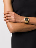 Versace Greca Black Dial Gold Steel Strap Watch for Women - VEVH00820 Authentic Buy Shop Now