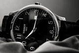 Tissot T Classic Tradition Black Dial Black Leather Strap Watch For Men - T063.610.16.052.00 Authentic Buy Shop Now