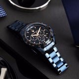 Maserati Traguardo Chronograph Blue Dial Blue Steel Strap Watch For Men - R8873612054 Authentic Buy Shop Now