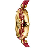 Versace Palazzo Empire Red Dial Red Leather Strap Watch for Women - VCO120017 Authentic Buy Shop Now
