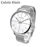 Calvin Klein Even Quartz White Dial Silver Steel Strap Watch for Women - K7B21126 Authentic Buy Shop Now