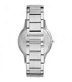 Emporio Armani Renato Quartz Black Dial Silver Steel Strap Watch For Men - AR11179 Authentic Buy Shop Now