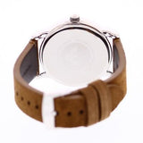 Emporio Armani Luigi Quartz Gray Dial Brown Leather Strap Watch For Men - AR11070 Authentic Buy Shop Now
