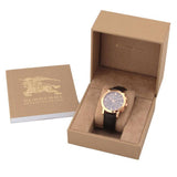 Burberry The City Grey Dial Brown Leather Strap Unisex Watch - BU9755 Authentic Buy Shop Now