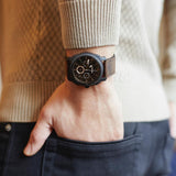 Fossil Machine Flight Chronograph Brown Dial Brown Leather Strap Watch for Men - FS4656 Authentic Buy Shop Now