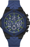 Guess Formula Multifunction Blue Dial Blue Silicone Strap Watch For Men - GW0579G3 Authentic Buy Shop Now