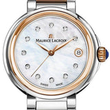 Maurice Lacroix Fiaba Mother of Pearl Dial Two Tone Steel Strap Watch for Women - FA1007-PVP13-170-1 Authentic Buy Shop Now