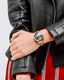 Michael Kors Portia Black Dial Gold Steel Strap Watch for Women - MK3788 Authentic Buy Shop Now