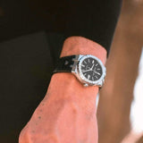 Maurice Lacroix Aikon Date Automatic Black Dial Black Leather Strap Watch For Men - AI6008-SS001-330-1 Authentic Buy Shop Now