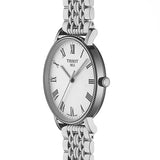 Tissot T Classic Everytime White Dial Silver Mesh Bracelet Watch For Men - T109.410.11.033.00 Authentic Buy Shop Now