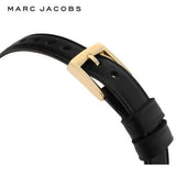 Marc Jacobs Roxy Black Dial Black Leather Strap Watch for Women - MJ1585 Authentic Buy Shop Now