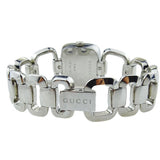 Gucci G Gucci Diamonds Mother of Pearl Dial Silver Steel Strap Watch For Women - YA125502 Authentic Buy Shop Now