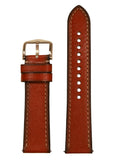 Fossil Garrett Chronograph Blue Dial Brown Leather Strap Watch for Men - FS5625 Authentic Buy Shop Now