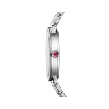 Bvlgari Bvlgari Bvlgari Quartz Pink Dial Silver Steel Strap Watch for Women - BVLGARI103711 Authentic Buy Shop Now