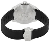 Tag Heuer Aquaracer Calibre 5 Automatic Black Dial Black Rubber Strap Watch for Men - WAY201A.FT6142 Authentic Buy Shop Now