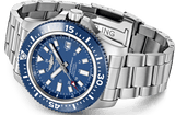 Breitling Superocean 44mm Special Blue Dial Silver Steel Strap Watch for Men - Y17393161C1A1 Authentic Buy Shop Now