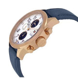 Tommy Hilfiger Trent Quartz White Dial Blue Leather Strap Watch for Men - 1791139 Authentic Buy Shop Now