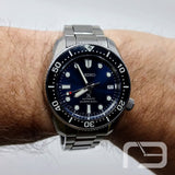 Seiko Prospex Sea Automatic Diver Green Dial Silver Steel Strap Watch For Men - SPB187J1 Authentic Buy Shop Now