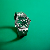 Maurice Lacroix Aikon Venturer Green Dial Green Rubber Strap Watch for Men - AI6057-SSL50-630-5 Authentic Buy Shop Now