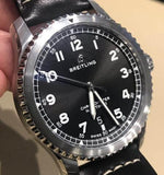 Breitling Navitimer 8 Automatic 41mm Stainless Steel Black Dial Mens Watch - A17314101B1X1 Authentic Buy Shop Now