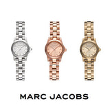 Marc Jacobs Henry Dinky Silver Dial Silver Steel Strap Watch for Women - MBM3198 Authentic Buy Shop Now