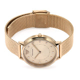 Emporio Armani Kappa Pink Dial Pink Mesh Bracelet Watch For Women - AR11129 Authentic Buy Shop Now