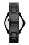 Fossil Cecile Multi Function Crystals Black Dial Black Steel Strap Watch for Women - AM4522 Authentic Buy Shop Now