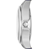 Marc Jacobs Henry Skeleton Blue Dial Blue Leather Strap Watch for Women - MBM1337 Authentic Buy Shop Now